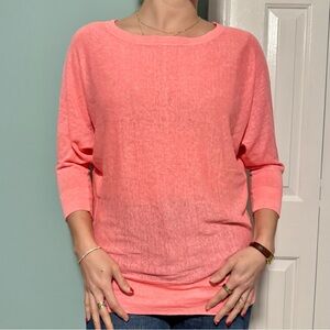 Lilly Pulitzer Vibrant Coral Top